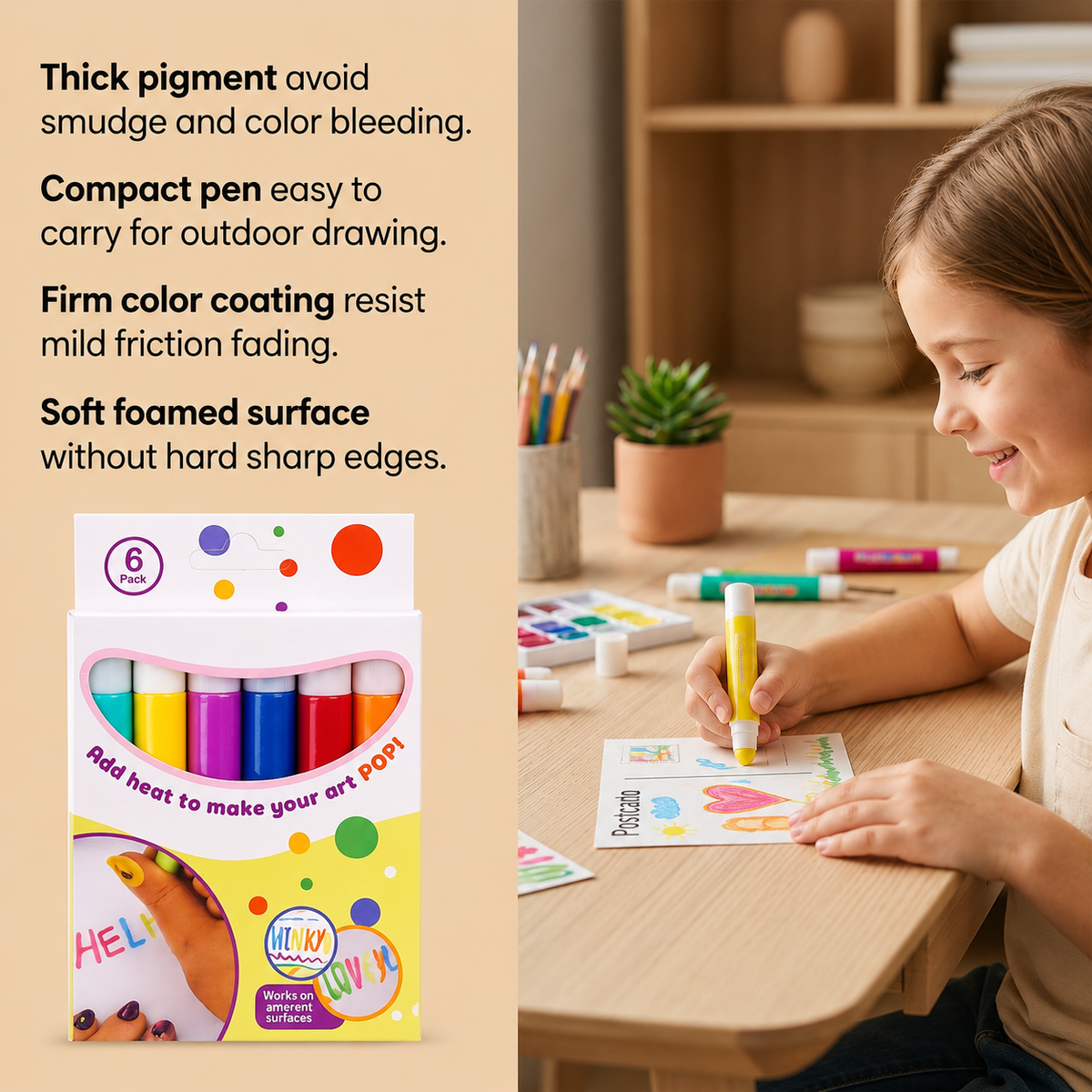Gifzest® Make Your Art POP! 🔥Christmas Best gift - Magic Colorful Pens 🔥