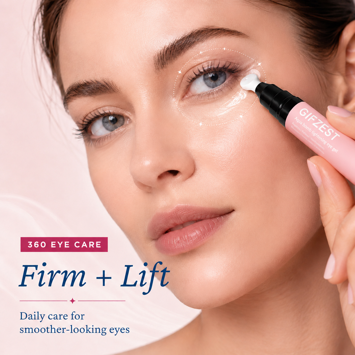 Gifzest® Daily Cooling Eye Essence – Helps Firm, Smooth, and Hydrate Delicate Eye Skin