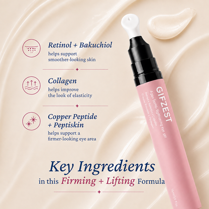 Gifzest® Daily Cooling Eye Essence – Helps Firm, Smooth, and Hydrate Delicate Eye Skin