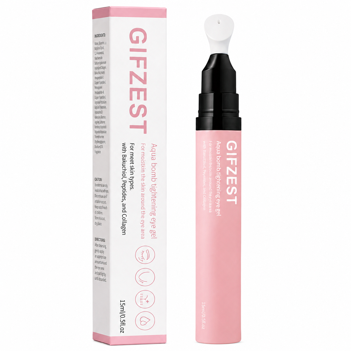 Gifzest® Daily Cooling Eye Essence – Helps Firm, Smooth, and Hydrate Delicate Eye Skin