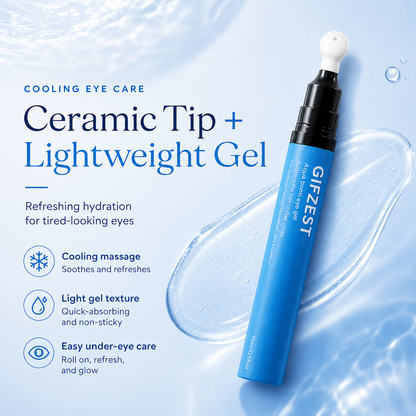 Gifzest® Daily Cooling Eye Essence – Helps Firm, Smooth, and Hydrate Delicate Eye Skin