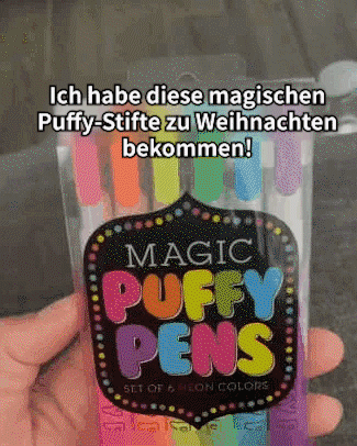 Gifzest® 🔥Christmas Best gift - Magic Puffy Pens 🔥